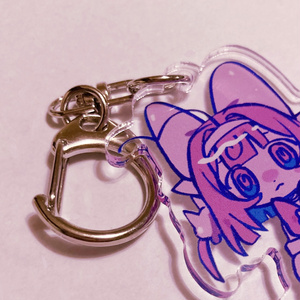アイスちゃん アクリルキーホルダー - もちね薬局 - BOOTH