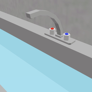 【無料】水道・蛇口（VRChat向け）