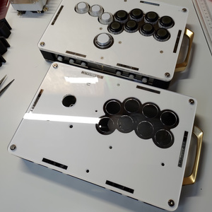 Jin様 オーダー ）傾斜型レバーレスケース ZENAIM ARCADE CONTROLLER