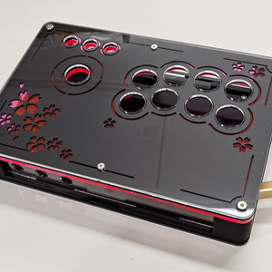 2024年度版キーボード型薄型アーケードコントローラー - てんきゅう