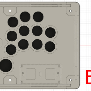 Octopus board Dual (レバーレス) ヒットボックス ※新作出品中につき生産停止 入荷希望が5件以上溜まったら生産再開します。 -  dai-akekon - BOOTH