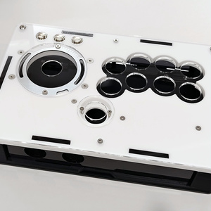 ホリ RAP.N (リアルアーケードプロ)用 レバーレス天板 ドライカーボン製 HORI RAP.N(リアルアーケードプロ)用 レバーレス化天板 [ドライ