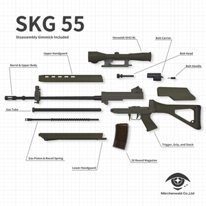 3Dモデル「SKG55 Assault Rifle」 缩略图 2