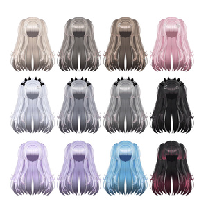 VRC想定】3way×3小悪魔ツーサイドツインテール - GLAY Unknown - BOOTH