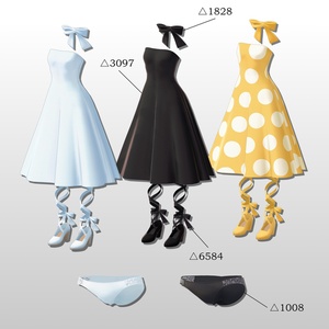 One Piece Dress【リズ・シグマ、フラクチュア、ソラリア対応　セット販売】 缩略图 6