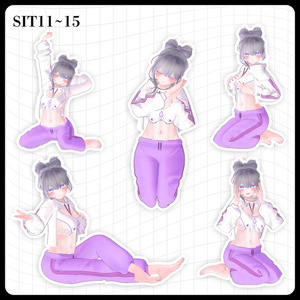 ☕【FREE】撮影向けPOSE Set 50種〘 ♡Moe♡ 〙 缩略图 5