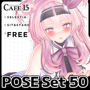 🖤SilverWeekSALE▸20%OFF🖤【FREE】撮影向けPOSE Set 50種〘 ♡Selestia♡ 〙