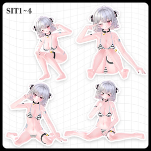 ☕【FREE】撮影向けPOSE Set 50種〘 ♡Lunary♡ 〙 缩略图 3