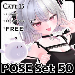 🖤SilverWeekSALE▸20%OFF🖤【FREE】撮影向けPOSE Set 50種〘 ♡Lunary♡ 〙