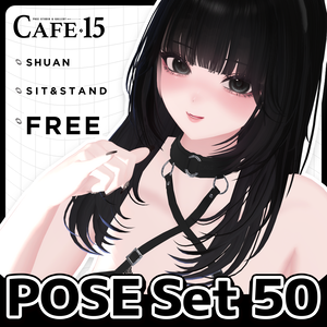 🖤SilverWeekSALE▸20%OFF🖤【FREE】撮影向けPOSE Set 50種〘 ♡Shuan♡ 〙
