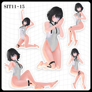 🖤SUMMER SALE▸20%OFF🖤【FREE】撮影向けPOSE Set 50種〘 ♡Velle♡ 〙 缩略图 5