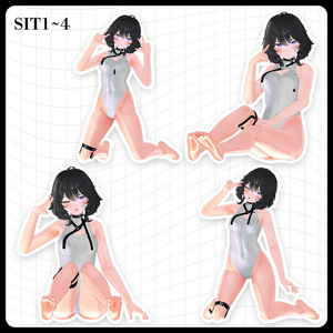 🖤SUMMER SALE▸20%OFF🖤【FREE】撮影向けPOSE Set 50種〘 ♡Velle♡ 〙 缩略图 3