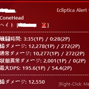 Ecliptica BOSS Aggro & DPS Meter
