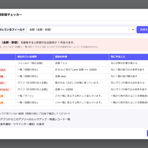 pullie 削除影響チェッカー｜kintone対応 フィールドを消す前に参照箇所を洗い出し