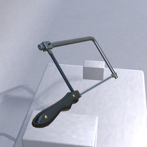 オリジナル3Dモデル「糸鋸」