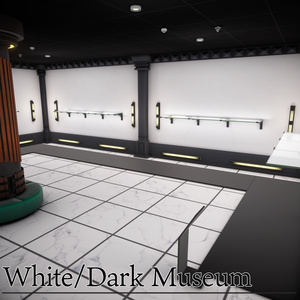 【3Dワールド】White/Dark Museum