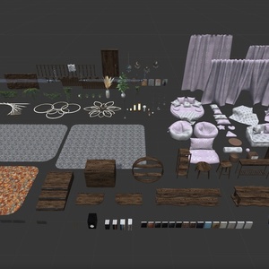 CALORE Furniture Props