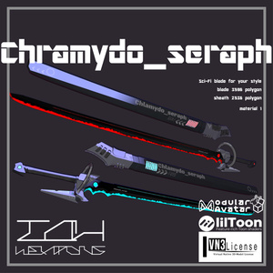 3D model "Chlamydo_seraph" MA supported VRC assumption