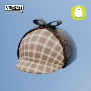 探偵3D帽子 (Detective 3D hat)