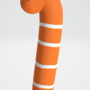 【3Ｄモデル】チンアナゴ・ニシキアナゴ【FBX】 缩略图 2