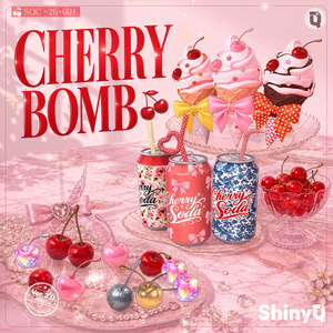 [チェリーアクセサリーセット]  CherryBomb