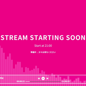 【配信画面】Music Screen