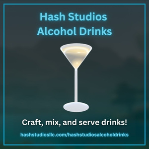 [v1.2] Hash Studios Alcohol Drinks / ハッシュスタジオズ アルコール ドリンク [UdonSharp] [SDK3]