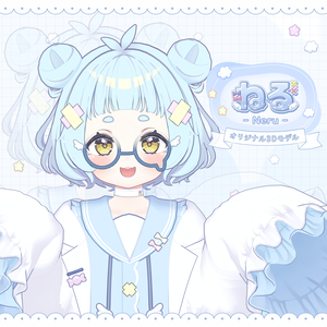 オリジナル3Dモデル「ねる-Neru-」