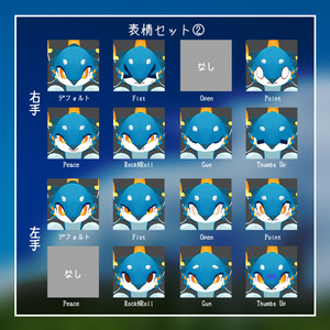 【オリジナル3Dモデル】入道雲のユルンクク 缩略图 9