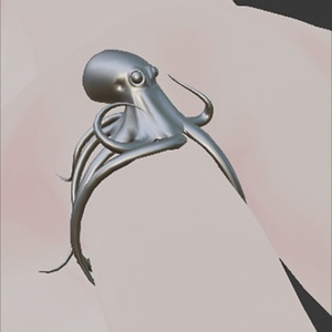 【VRC想定アクセサリー】タコリング(OctRing)【犀莉対応】 缩略图 3