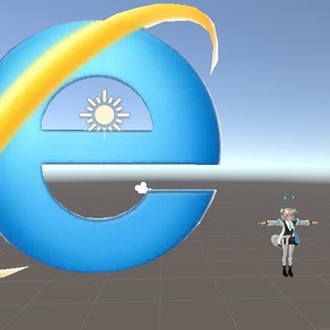 【無料】IEの指輪【インターネットエクスプローラー】『VRChat』