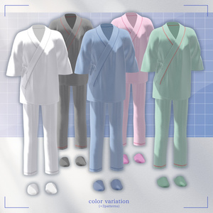 【患者衣】Patient wear【VRC想定衣装】 缩略图 4