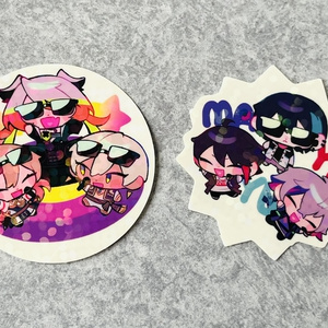 せいだんチョキ風カード【ニャンヤオチュー】 - 成人男性三人組