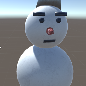 雪だるま(冬の季語)