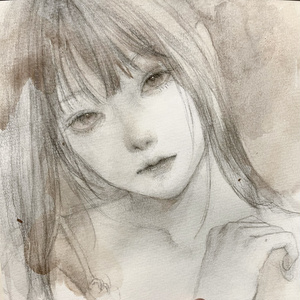 ドローイング原画「射抜く」
