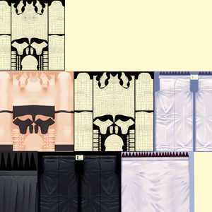 【VRoid用テクスチャ】 original textures , guide 