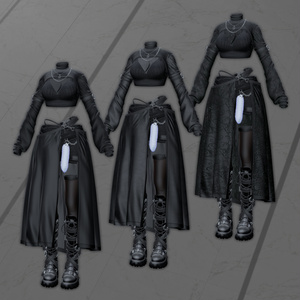 【3D衣装】Zodiac Ruffle Gazer | 16 Avatars 缩略图 3