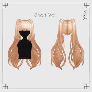 ❤️‍🔥[8 Avatars] Cosmic TwinTail Hair 缩略图 7