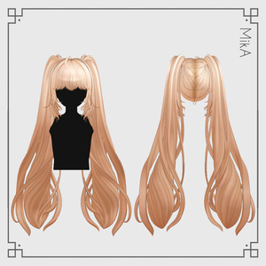❤️‍🔥[8 Avatars] Cosmic TwinTail Hair 缩略图 6