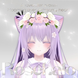 [VRC] Rose Halo (Flower Crown) 缩略图 2