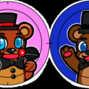 【FNAF】フレディ☆缶バッジ