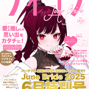 【ブイコン】6月特別号フレーム素材『赤』のみ（2025年6月30日まで）