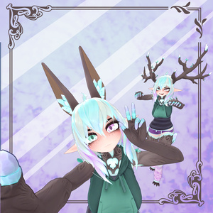 [ 森 ] Crystal Jackalope Bundle for mori 缩略图 3