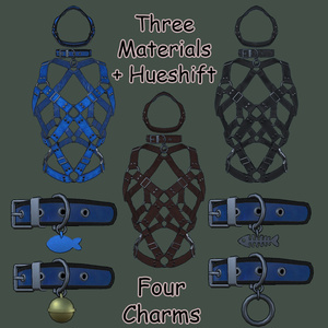Harness, Collar, & Muzzle for Shawn the shark 缩略图 2