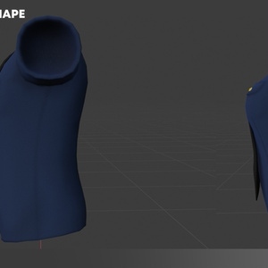 VRChat ] Police Duty Jacket - koyaemi - BOOTH