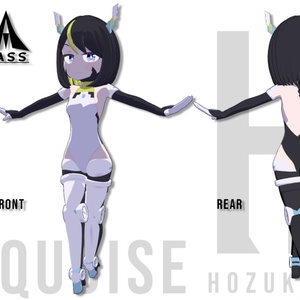 オリジナル3Dモデル「Turquois」VRC想定モデル 缩略图 2