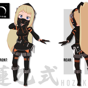 オリジナル3Dモデル「睡蓮乙式」VRC想定モデル 缩略图 2