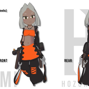 オリジナル3Dモデル「AZAMI」VRC想定モデル 缩略图 2