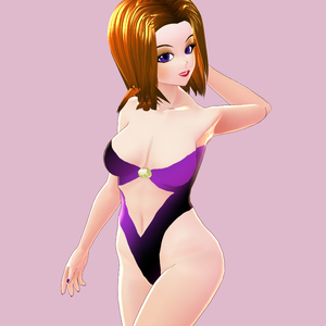 暗黒系水着・対応肌テクスチャセット（VRoidStudio用）