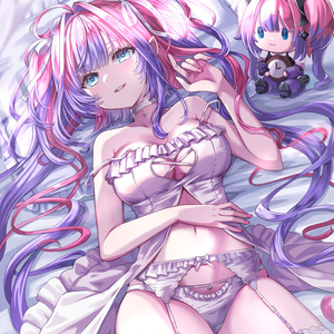 雨海ルカ プレイマット マウスパッド - 睡眠時間24 - BOOTH